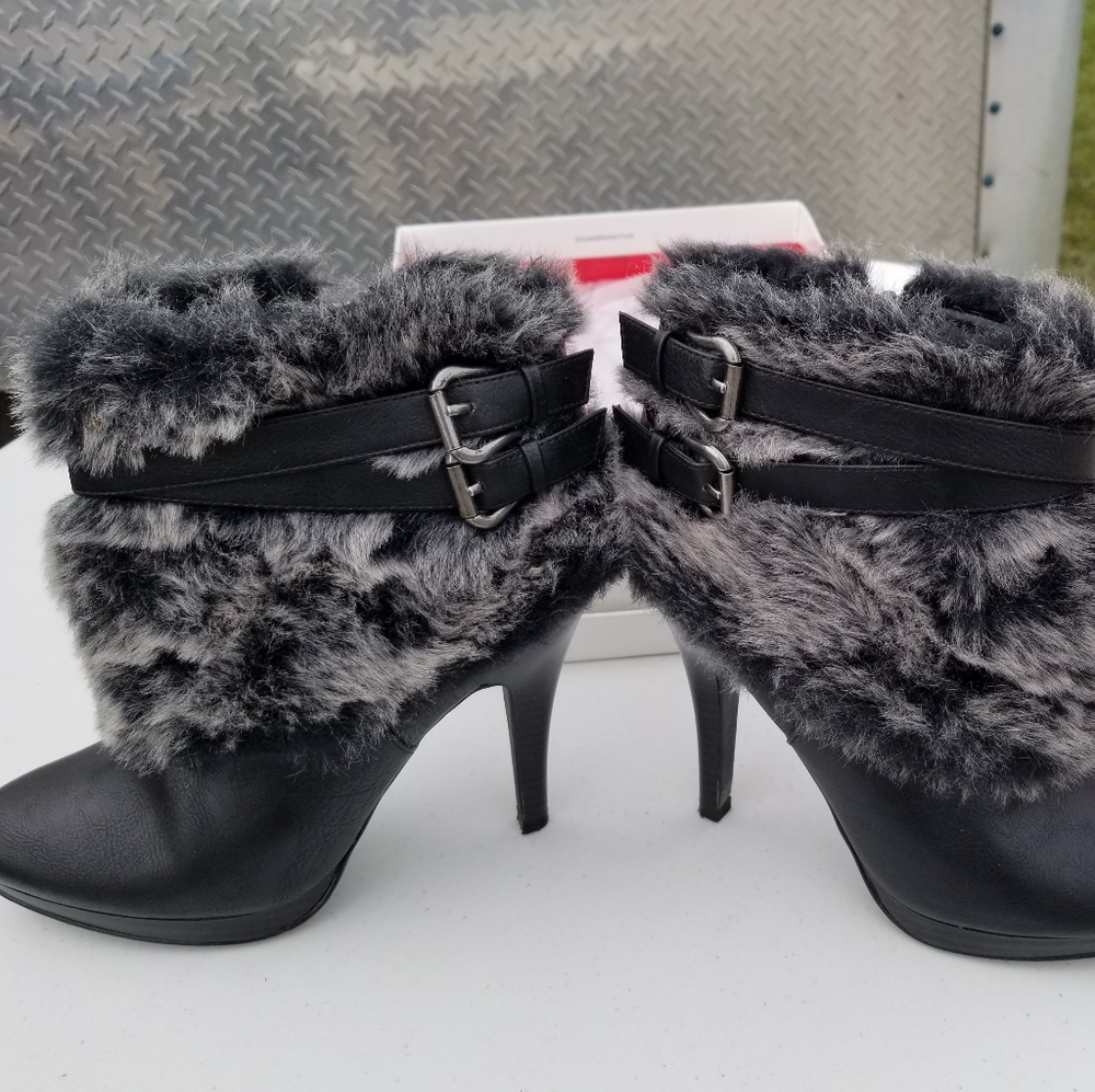 Faux Fur Boots